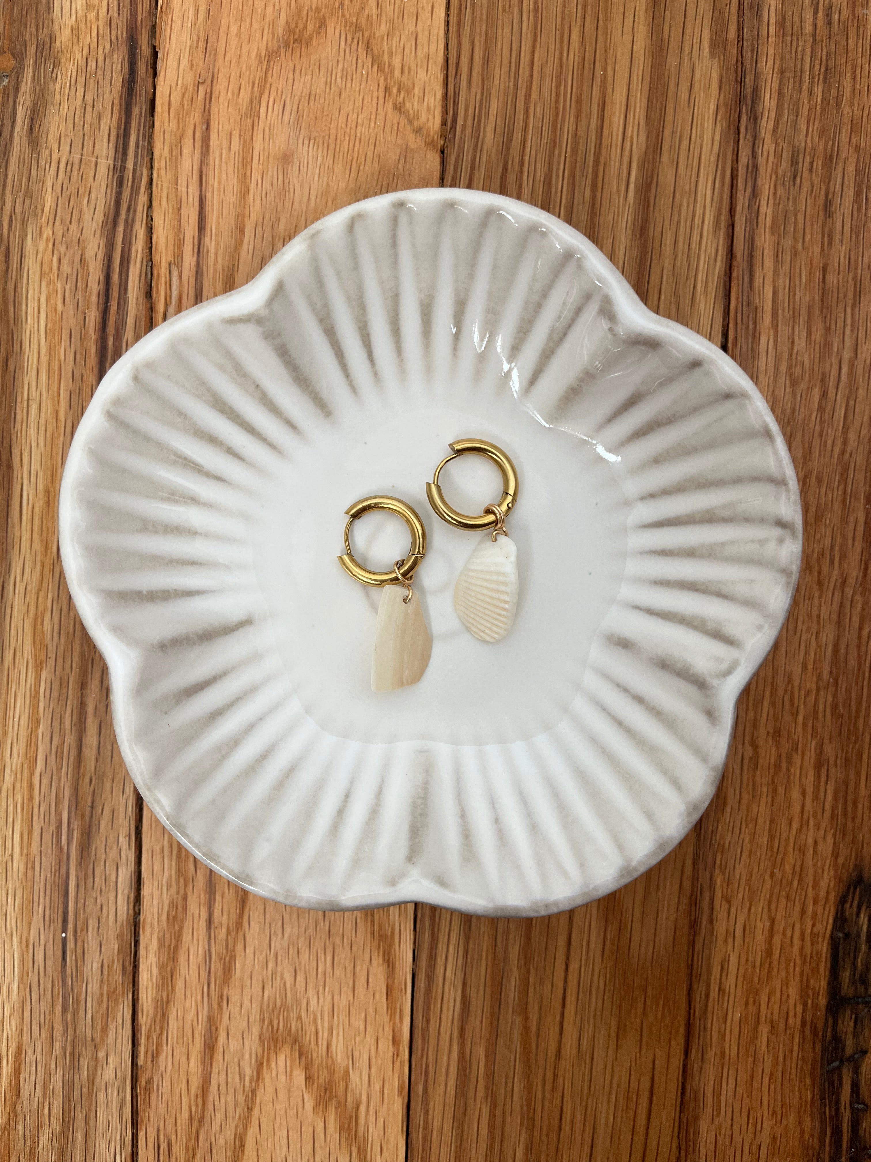 The Modernist - Dangle Hoop Earrings