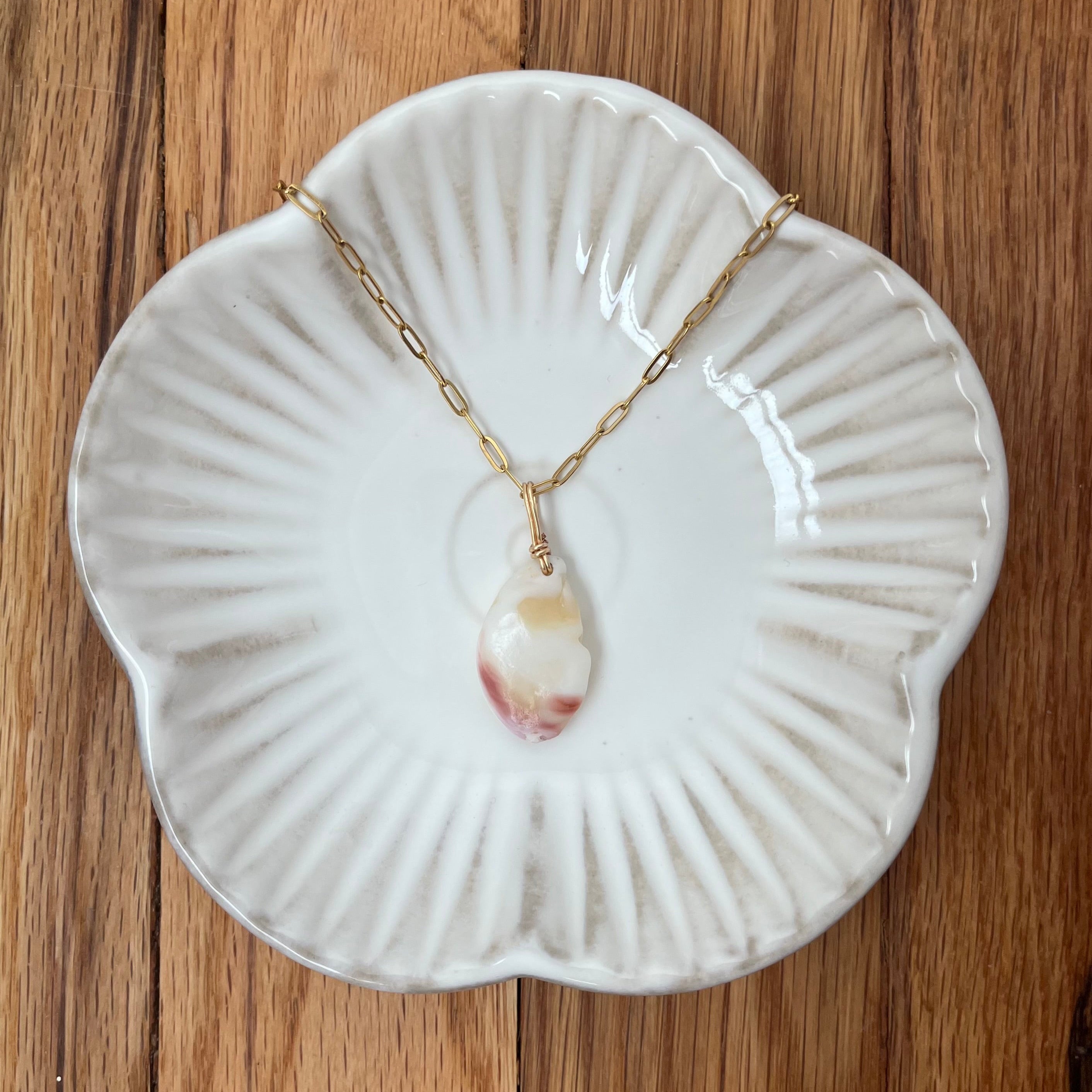 Strawberries n’ Cream - Pendant Necklace