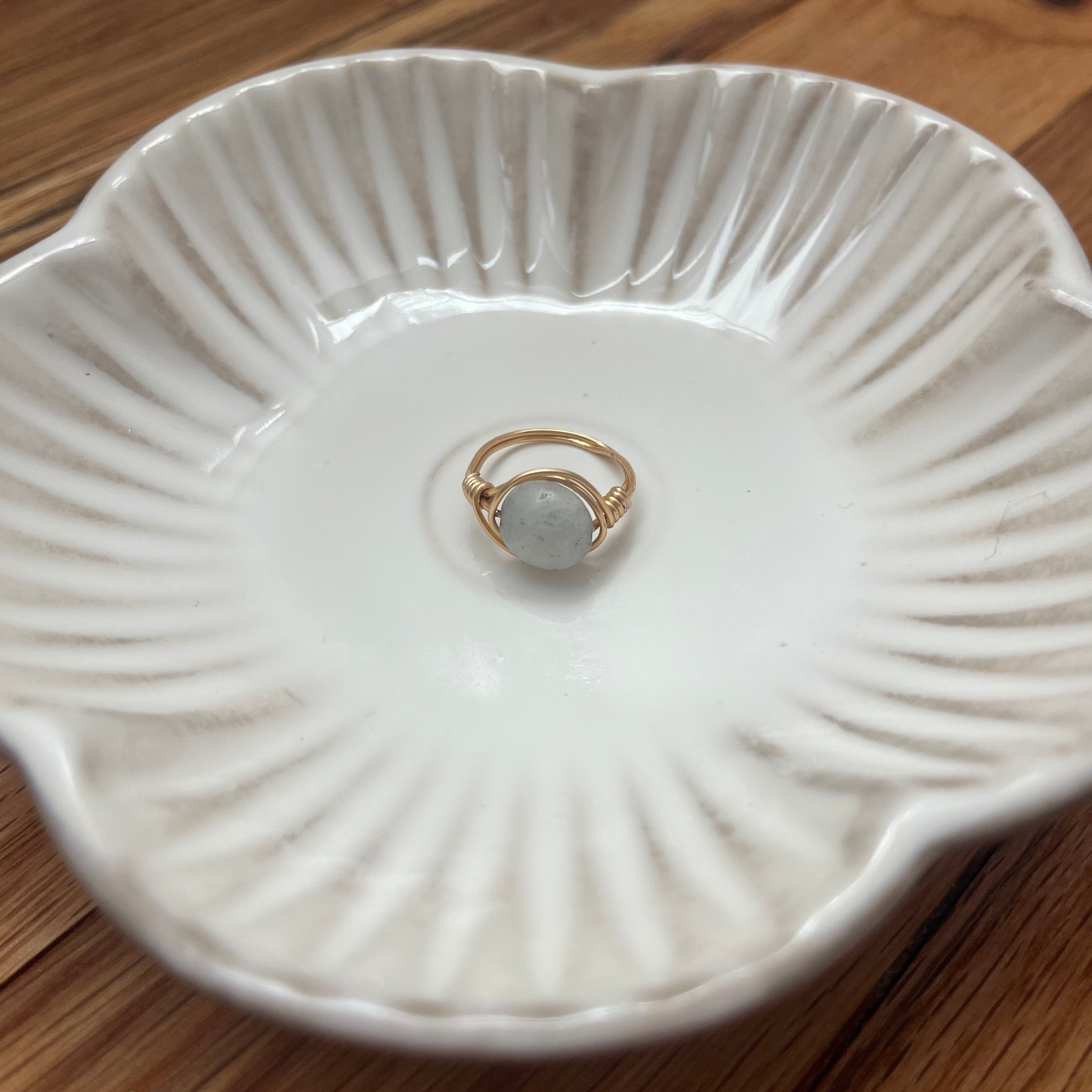 Mercury - Wire-wrapped Ring