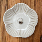 - Bezel Cowrie Shells Ring
