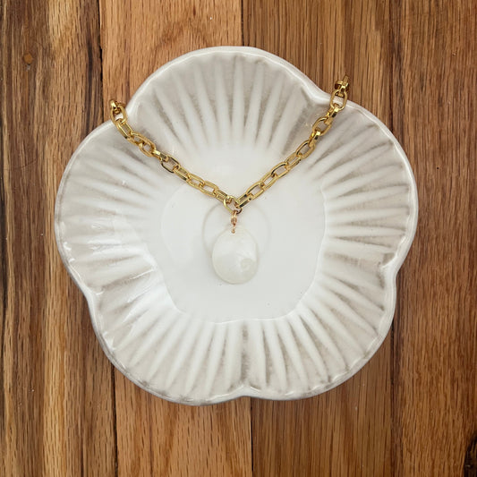 The Lilo - chunky gold necklace