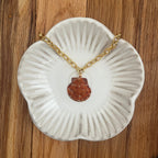 Little Mermaid - Calico Scallop Pendant Necklace