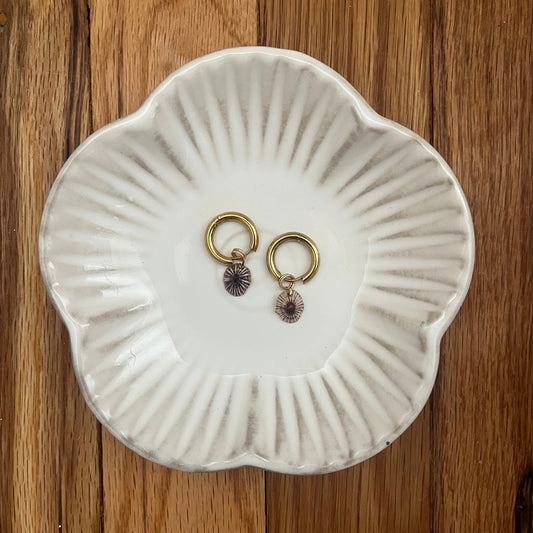 Opihi Kine - Chunky Gold Hoop Earrings